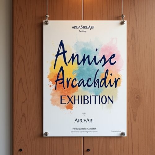 arcachdir exhibition paintings by arcyart
