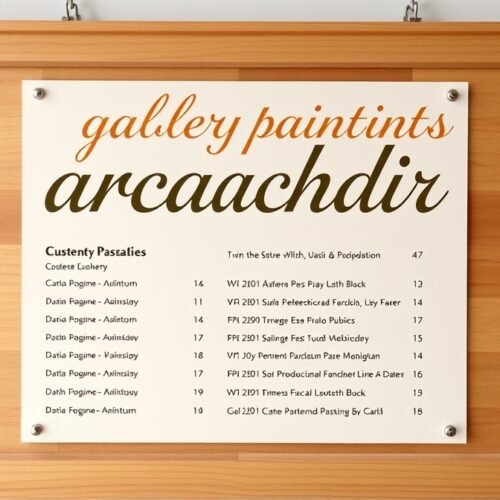 gallery paintings arcachdir