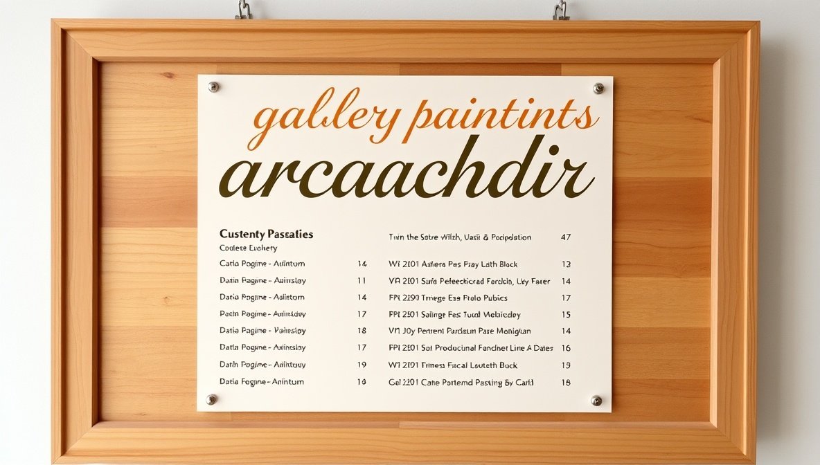 gallery paintings arcachdir